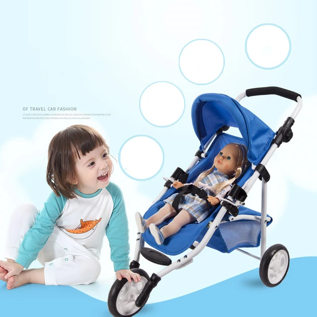 Poussette à trois roues pour enfants, jouet pour bébés, voiture, jouets  pour enfants, cadeaux d'anniversaire - AliExpress