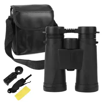 

10X High Definition Binocular Telescope 10X42 Binocular BAK4 Portable Telescope with Universal Cilp for Outdoor Hunting Hunting