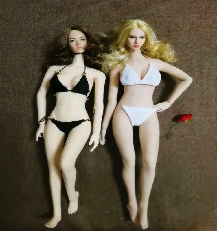 1/6 Bra Panties Bikini 2 Sets Clothes for 12" Hot Toys Phicen Female Body 