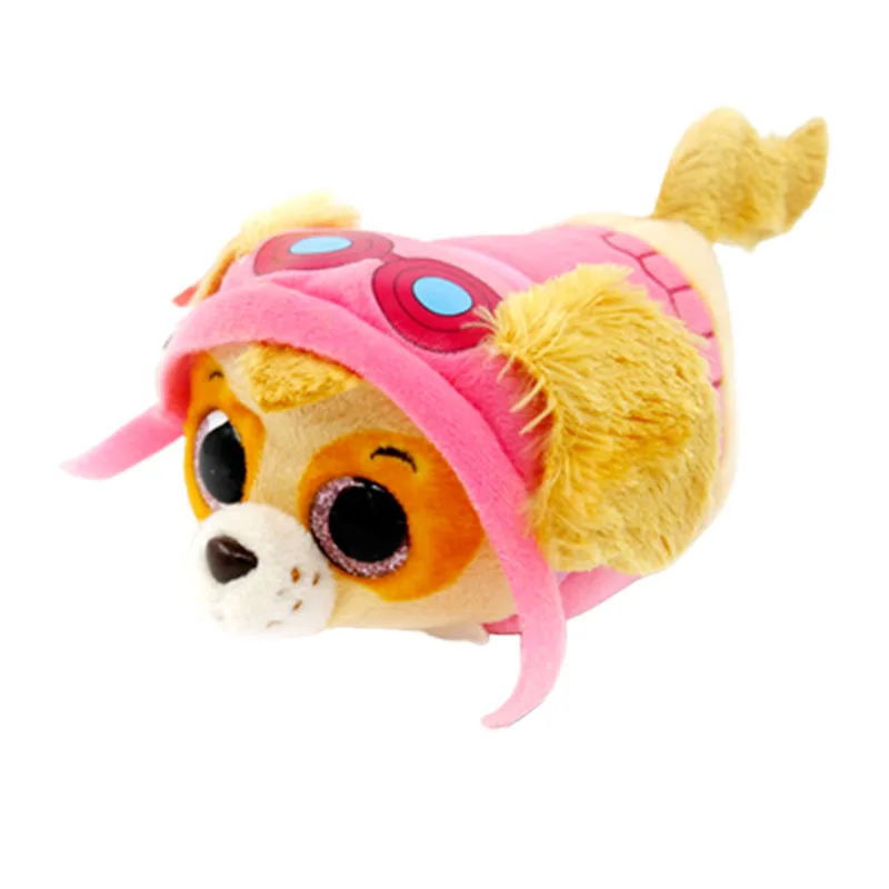 Ty Doudou Wangwang Team Series Mini Cute Big Eyed Doll Wipe Screen Children\'s Plush Toy Doll Children\'s Christmas Gift Toy 10cm