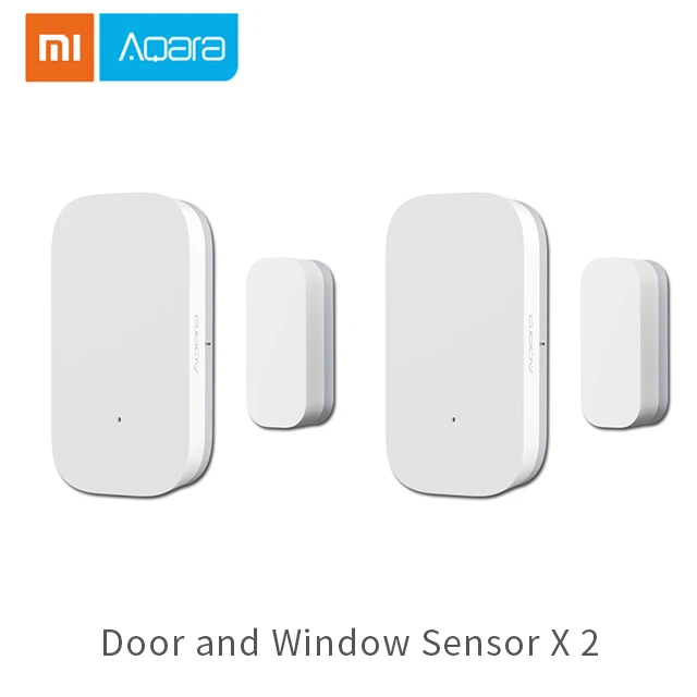 Xiaomi Aqara Gateway 2 хаб умный дом розетка светильник беспроводной переключатель двери окна человеческого тела датчик воды Mijia Apple HomeKit APP - Цвет: Door Window Sensor