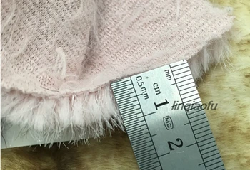 

New spot super soft silk light imitation rabbit fur clothing fabric 1CM