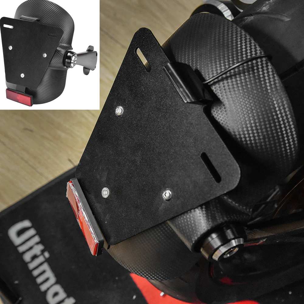 

CRF1000L Rear Fender Mudguard Splash Guard License Plate Bracket Holder LED for Honda CRF 1000L Africa Twin 2016 2017 2018 2019