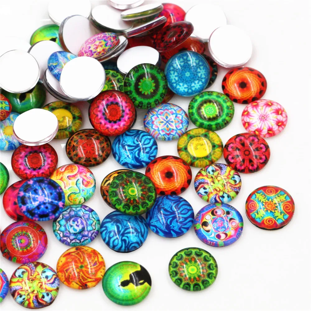 Рисунок 6 - разноцветные стеклянные кабошоны