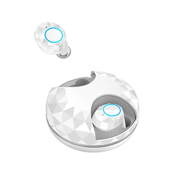 T5-white Bluetooth наушники настоящие беспроводные наушники 5,0 TWS наушники-вкладыши T5 Водонепроницаемая мини-гарнитура 3D стерео звук спортивный наушник - Цвет: T5-white