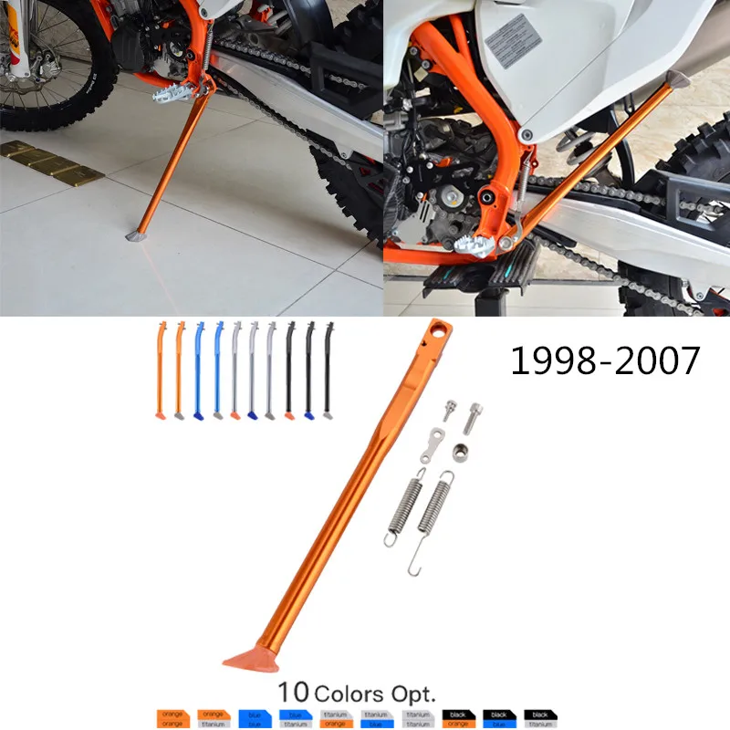 NICECNC Side Stand Kick Kickstand & Spring For KTM 125 200 250 300 380