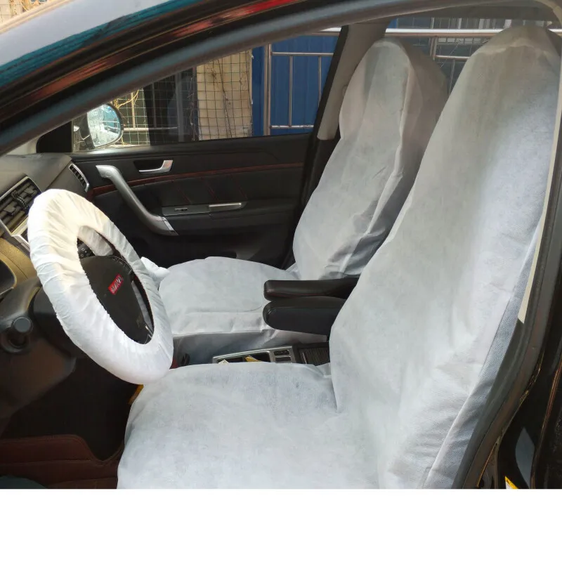 

E-FOUR Waterproof Seat Covers Auto Seat Protector Car Chair Cover Fabric Seat Covers Removable Auto Car Seat Cover Disposable