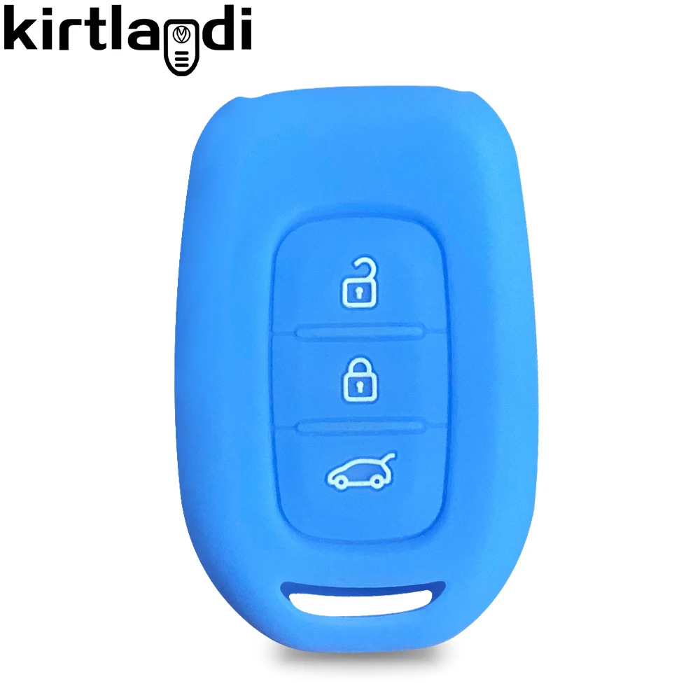 Key Case Silicone Key Case For Dacia Sandero Stepway Logan Duster For Renault clio 5 Dokker Logan Stepway Clio 5 SS2 Renault TWingo Cover
