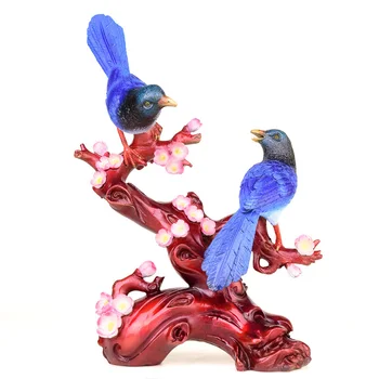 

MOZART Happy Brow Ornaments Magpie Dengmei Housewarming Wedding Gift Colorful Copper Home Creative Decoration Ornaments Chinese