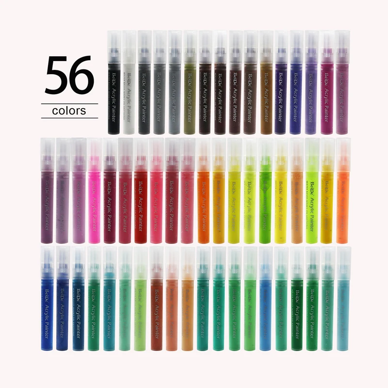 

Acrylic markers 6mm tip Water Based Smooth Writing For Any Surface
