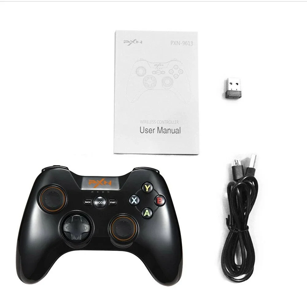 PXN  9613 Rechargeable Bluetooth Wireless Joystick Gamepad Game Controller For Ios Android Windows Smartphone Without Phone