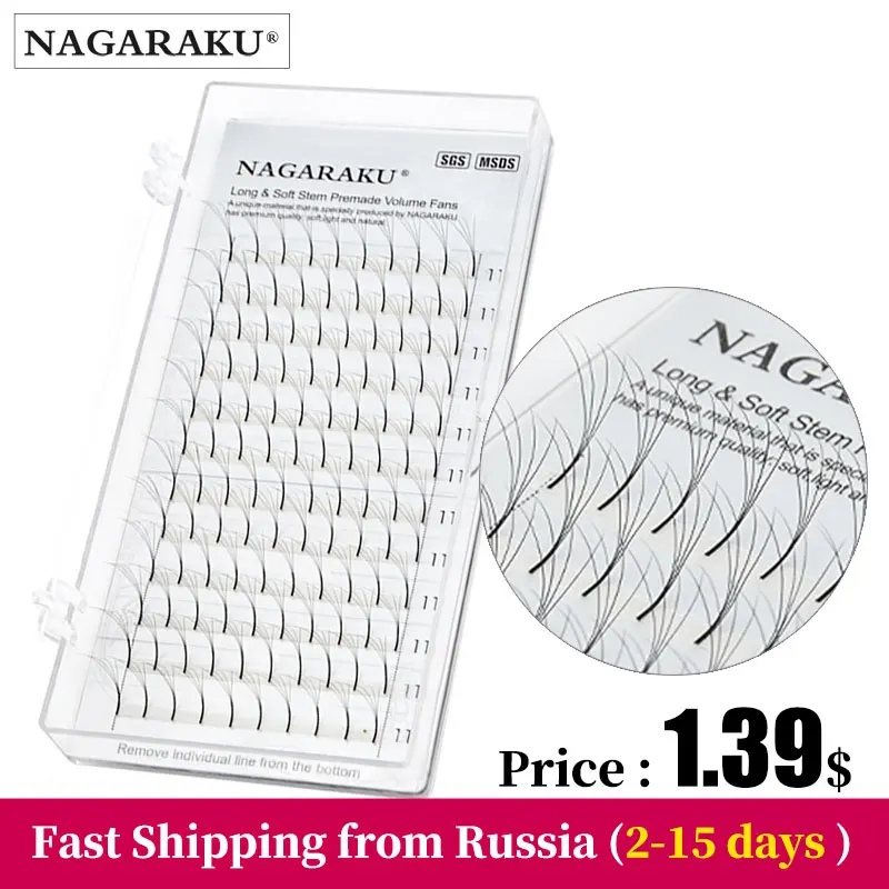 Накладные ресницы NAGARAKU из черной норки для макияжа | Красота и здоровье