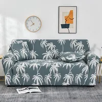 Floral Printing Elastic Slipcovers Stretch Sofa Covers 5