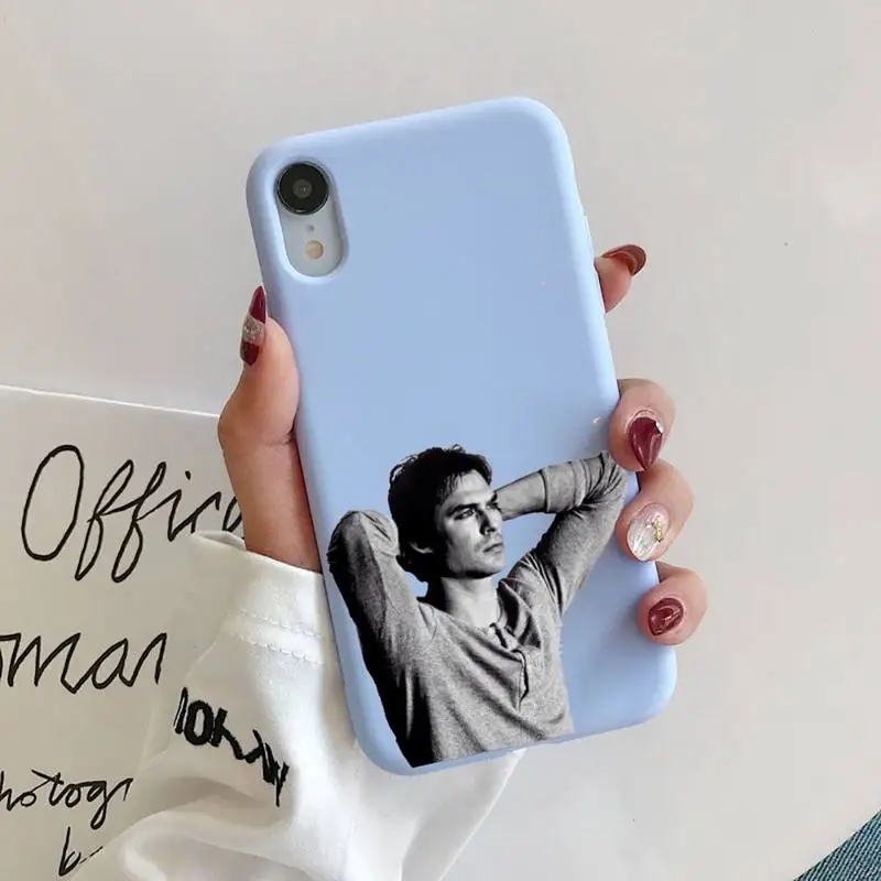 The Vampire Diaries Stefan Damon Salvatore Phone Case for iphone