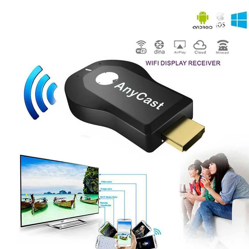128 М Anycast M2 Miracast любой литой беспроводной DLNA AirPlay зеркало HDMI ТВ палка Wifi Дисплей
