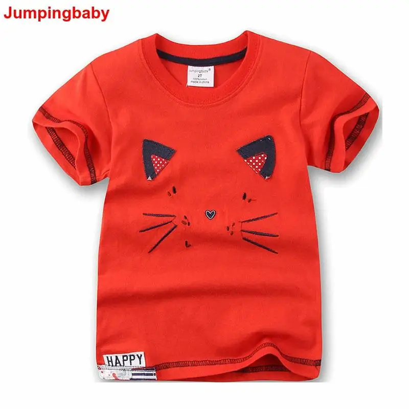 Футболка для девочек летний топ одежда маленьких детская футболка Roupas Infantis Menina