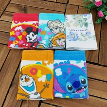 Носовой платок с рисунком из мультфильма; бархатный хлопковый большой носовой платок для малышей; 35*35 см