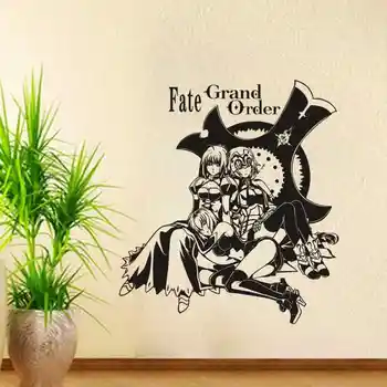 

Fate Grand Order Wall Stickers FGO Vinyl Wall Decal Decor Home Decorative Decoration Anime Car Sticker