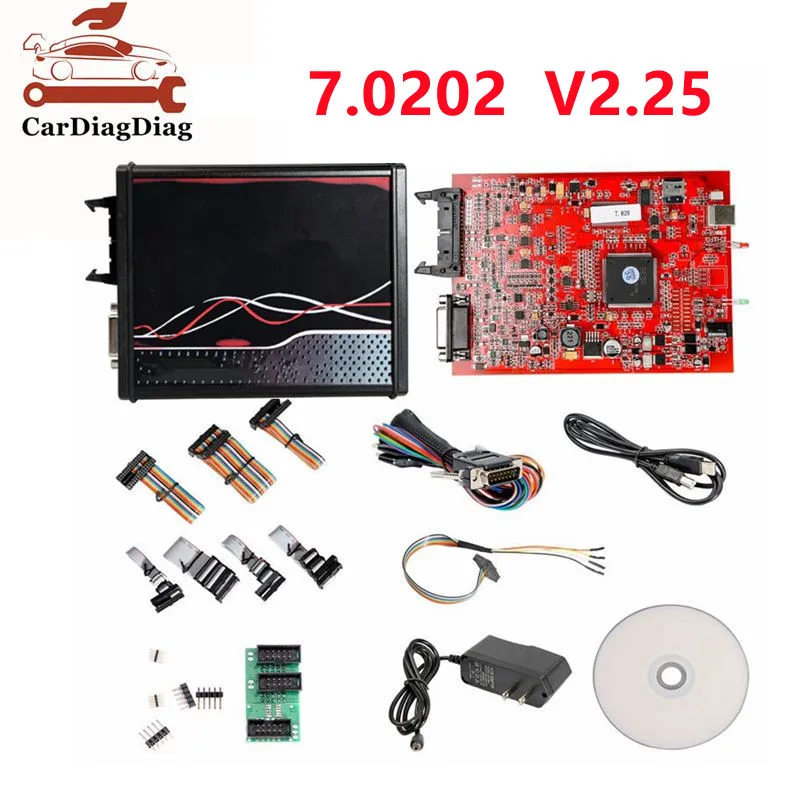 Онлайн KESS V5.017 красная печатная плата KTAG V7.020 светодиодная K Строка V2.25 7 020 ECU чип