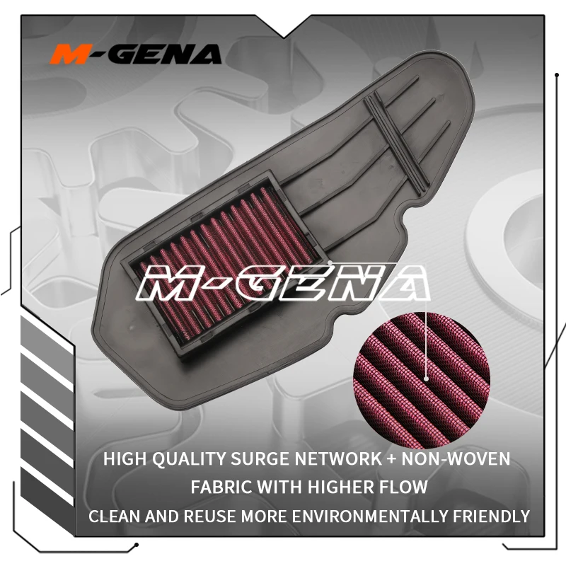 

Motorcycle Air Filter Cleaner Grid For PCX125 WW125 PCX150 CLICK 125i 150i VARIO 125 AIR BLADE 125 17210-KZR-600