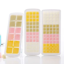 12 V/48/65 сетки Форма для льда с крышкой холодильник для дома контейнеры для хранения льда аппарат-изготовитель кубиков льда лоток