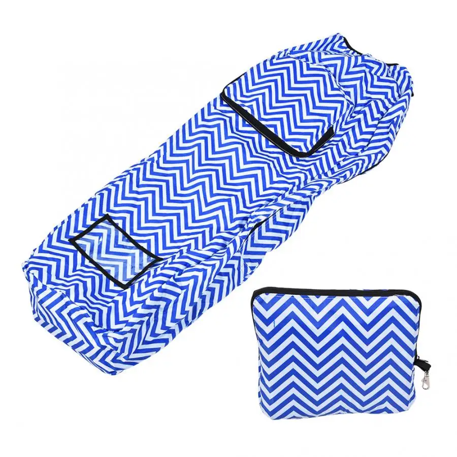 Waterproof Bag Rain Cover Protective Casing Air Aircraft Consignment Bags Blue White Stripe | Спорт и развлечения