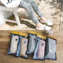 Новые стильные хлопковые детские леггинсы; сезон осень-зима универсальные модные плотные однотонные вязаные штаны для малышей