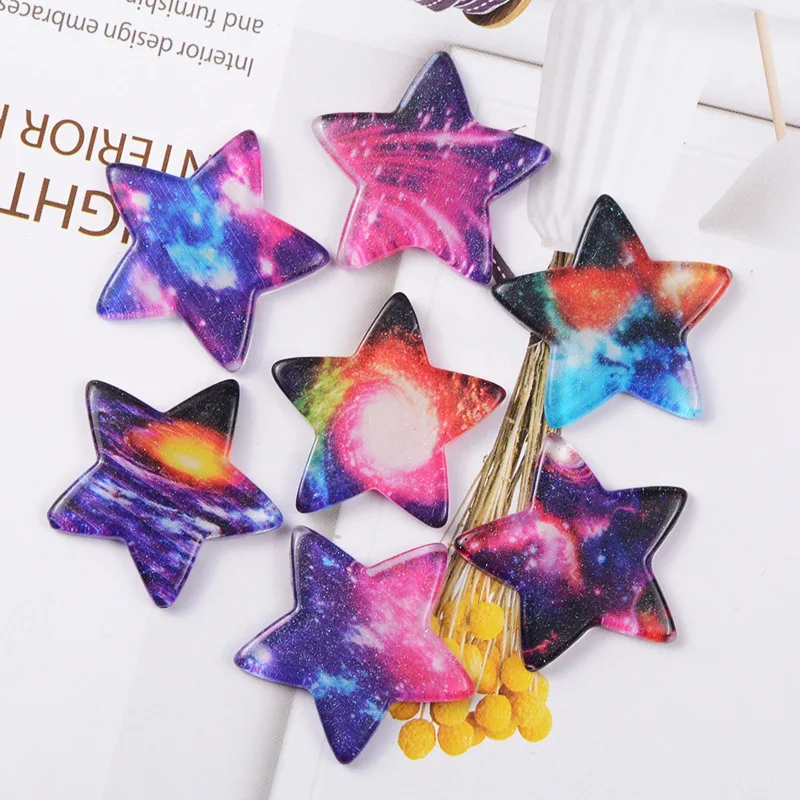 

Various Resin Starry Accessories Glue for Slices Slime Supplies Polymer Clay Charms DIY Cream Epoxy Crafts Materials Rainbow Toy