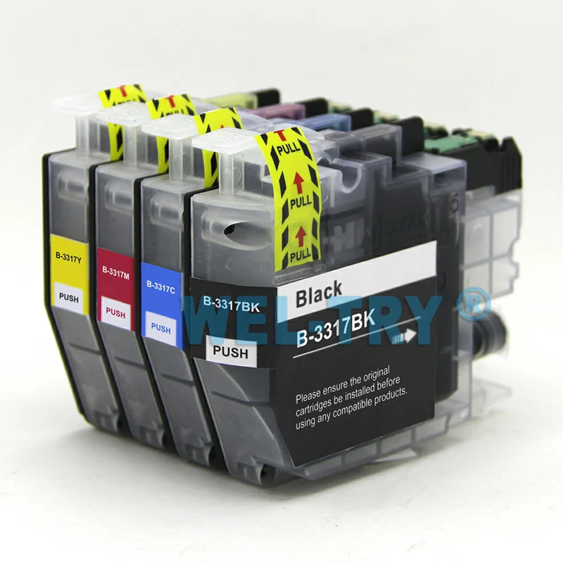LC3317 чернильный картридж для принтера brother MFC-J5330DW MFC-J5730DW MFC-J6530DW MFC-J6730DW MFC-J6930DW полный