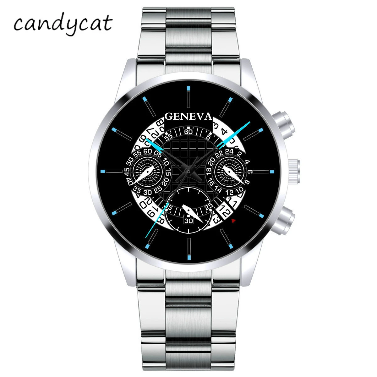 CandyCat TikTok Hot Selling Fashion Men's Watch Geneva Creative New  Calendar Men's Watch Daniel Wellington Mens Gift|Women's Watches| -  AliExpress