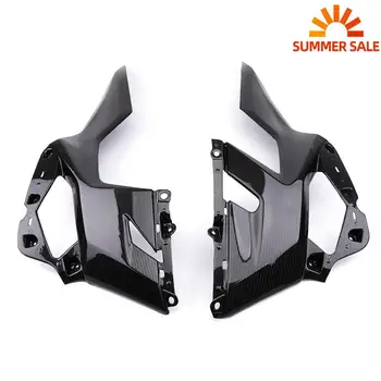 

For Kawasaki Ninja 400 Middle Seat Side Panel Cover Shell Fairing Bodykit 2018 2019 Ninja400 Motorcycle Accessories Carbon Fiber