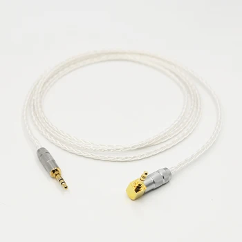 

Audiocrast 8Cores Silver Plated 3.5mm to 3.5mm right angled Stereo AUX Audio Cable Male to Male 3.5mm Car Recording Cable