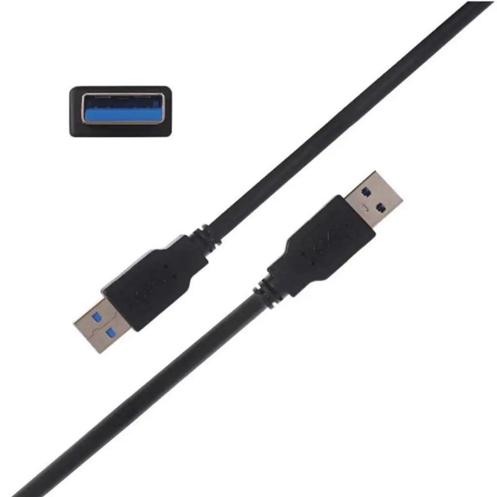 Двойной USB 3,0 папа-мама Автомобильная панель скрытого крепления удлинитель 1 м/3,3 фута