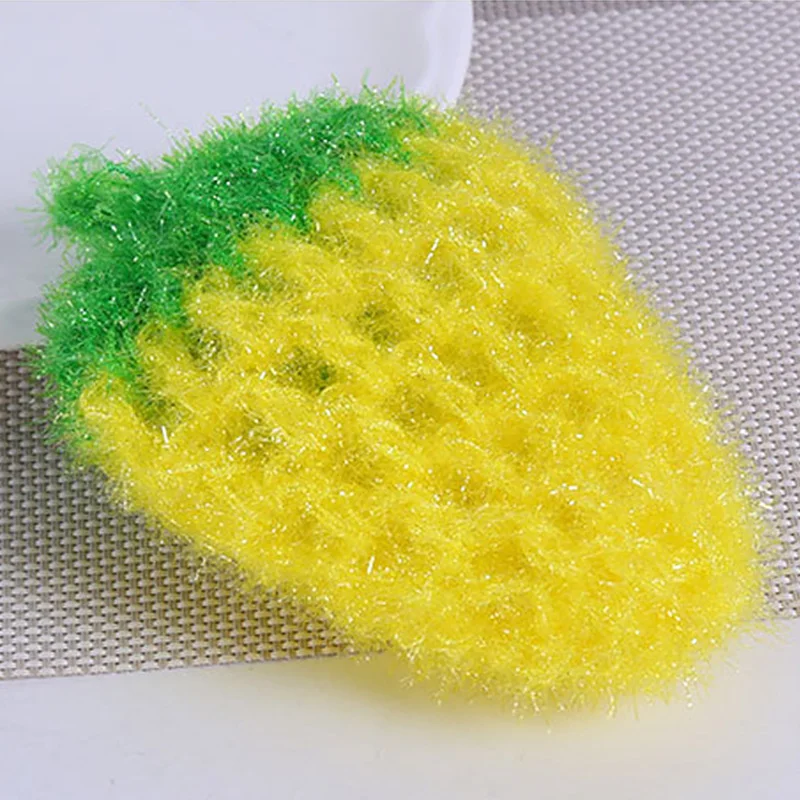 Cute Fruit Kitchen Towels Dish Cloth Hanging Absorbent Soft Cleaning Wiping Rags home kitchen cleaning cloths | Дом и сад