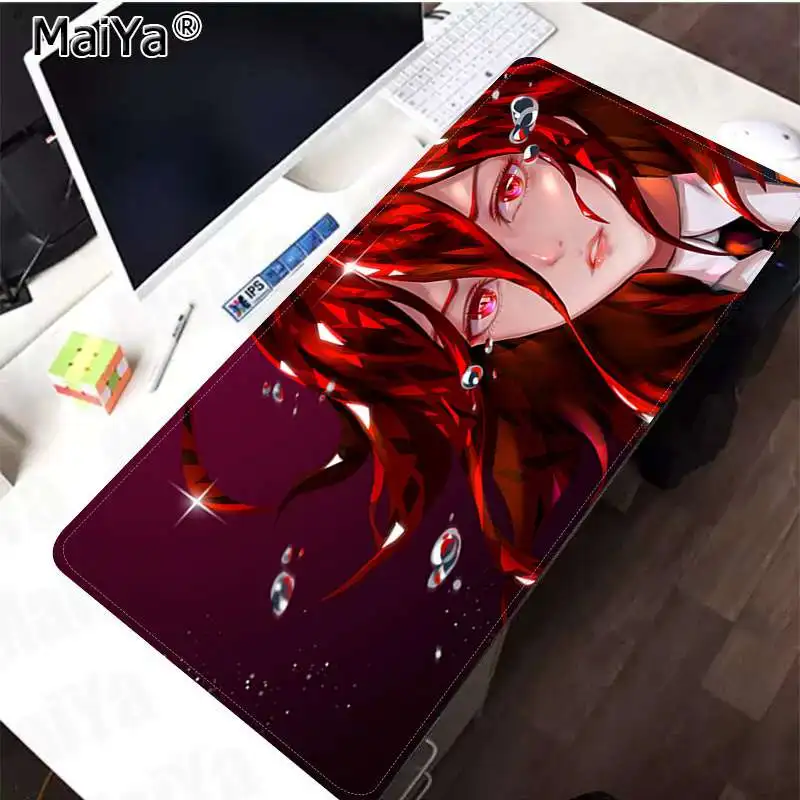 Lock Edge 30x80cm Maiya/Высококачественный коврик для мыши в стиле аниме «Houseki No Kuni», резиновый коврик для компьютерной мыши - Цвет: Lock Edge 30x80cm