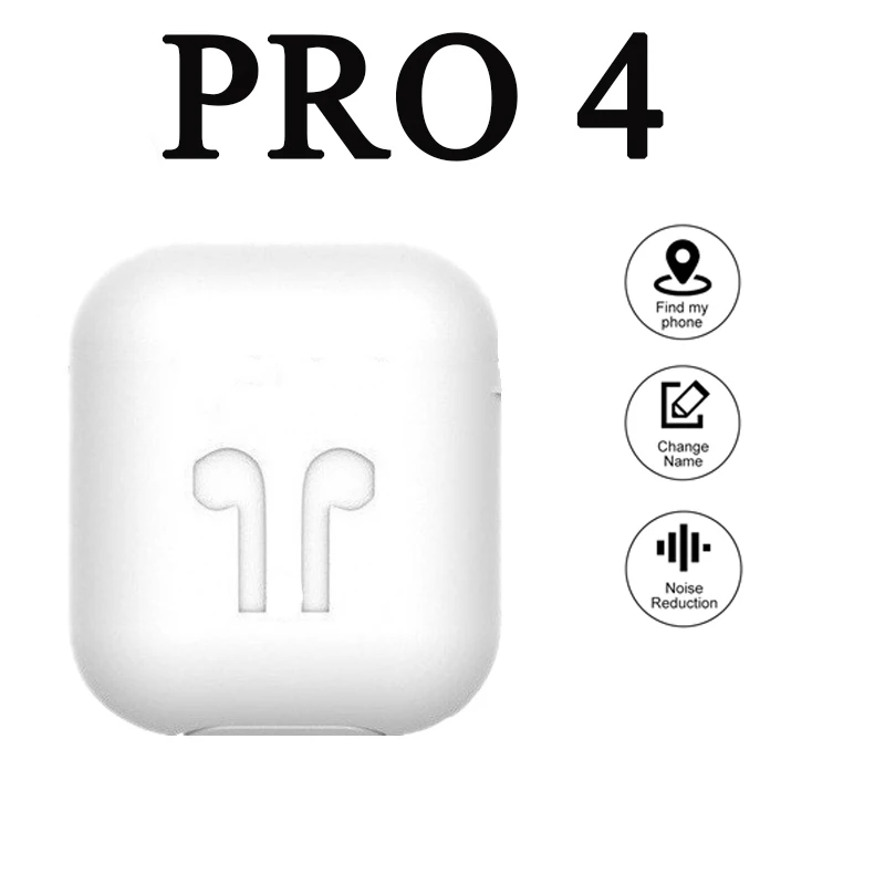 Оригинальный Pro 4 наушники вкладыши Tws Bluetooth беспроводные с микрофоном Hi Fi стерео