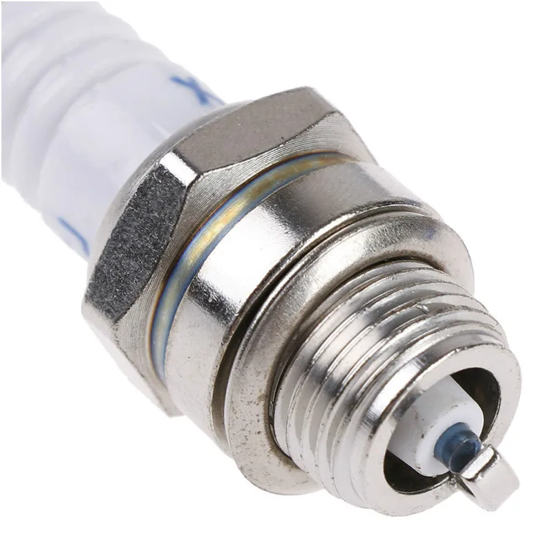 Mower Accessories Gasoline Engine 2Pcs Garden Chainsaw Lawn Mowers Spark Plug Engine Accessories for 152 Gasoline Engines