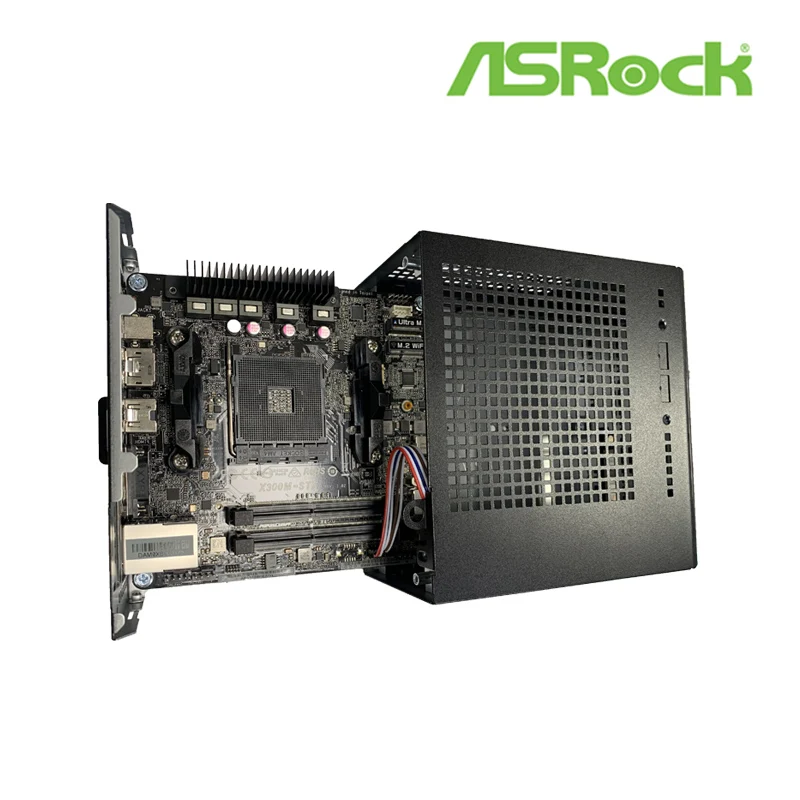 AMD New Ryzen 7 5700G R7 5700G CPU + ASROCK DeskMini X300 MINI Motherboard  WIFI M.2 STAT USB3.2 Suit Socket AM4