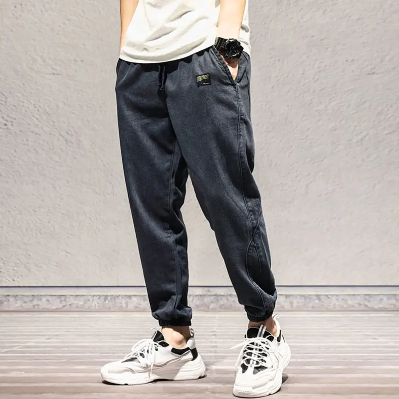 Japanese Vintage Fashion Men Jeans Black Loose Fit Denim Cargo Pants Wide Leg Harem Trouser Streetwear Hip Hop Jeans Men Joggers Japanese Vintage Fashion Men Jeans Black Loose Fit Denim Cargo Pants Wide Leg Harem Trouser Streetwear Hip Hop Jeans Men Joggers