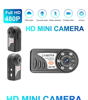 

HD Mini Camera Security Camera Drone Sports Video Recorder Car DVR Vide Voice recorder Motion Detection
