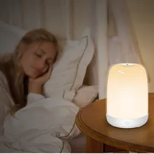 Светодиодный ночной Светильник прикосновения Сенсор красочные настольная лампа прикроватный светильник зарядка через usb мини настольная лампа WWO66