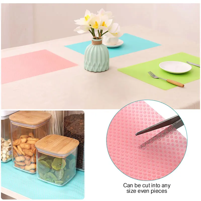 

4pcs/set Refrigerator Waterproof Pad Antibacterial Antifouling Mildew Moisture Tailorable Pad Refrigerator Mats