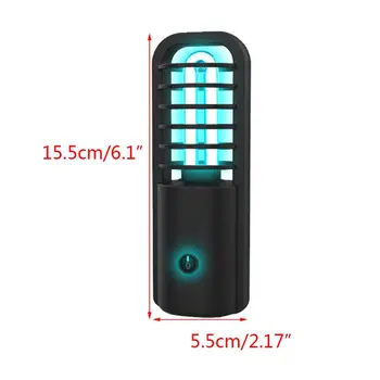 

USB Ultraviolet Disinfection Lamp UV UVC Ozone Sterilization Disinfect Light T8WB