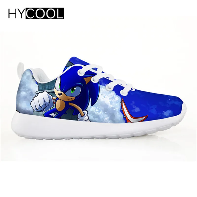 Najtaniej HYCOOL dziecięce buty dla dzieci chłopcy Sonic jeż niskie tenisówki sportowe buty do biegania Chaussure Enfant Garcon Fille