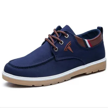 

New men shoes canvas solid color breathable comfortable lightweight fashion non-slip wear-resistant sneaker design men shoes