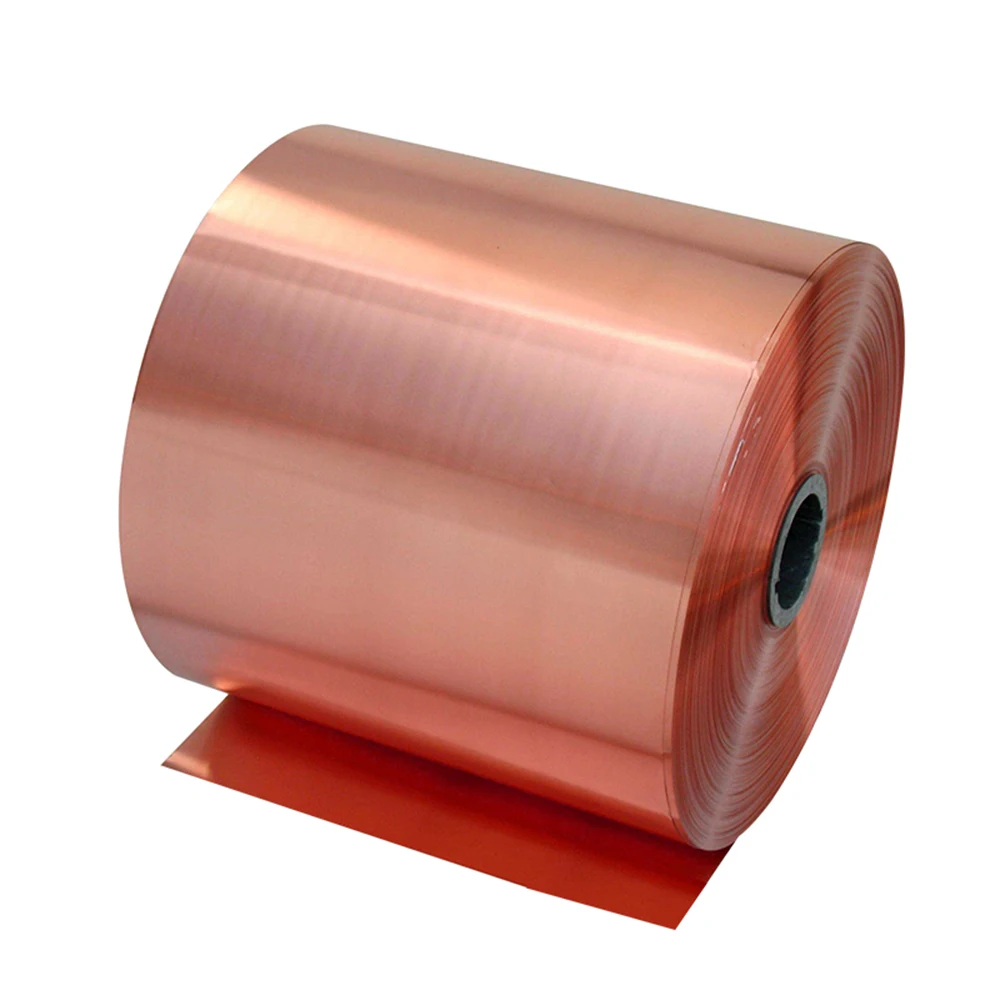 

Copper Foil Tape Shielding Sheet 0.01mm-1mmx 200mm Copper strip t2 copper skin copper foil 1m length