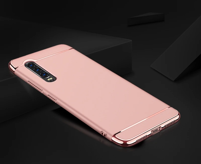 Luxury Hard PC Phone Case For Huawei P40 Pro Lite Y8P Y9S Matte 3 in 1 Cover Case For Honor 30 Pro Plus 10i 30S 8C 8X 9A 9X Pro 