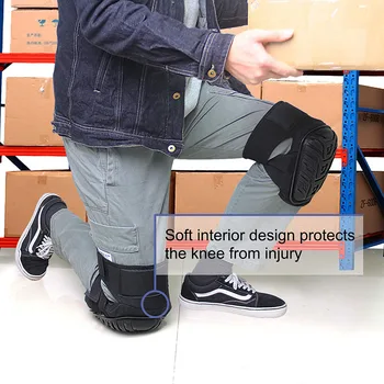 

Work Knee Pads with Gel Padding Adjustable Straps for Gardening Construction Works TSH Shop