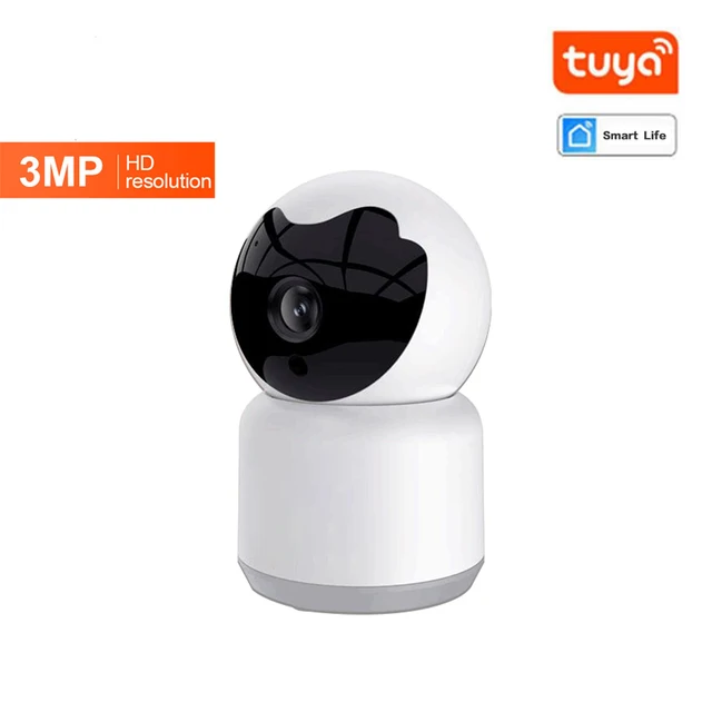 3MP Tuya smart Camera WIFI Wireless Home Security Camera IR Night Vision Two Way Audio Pet Baby Monitor 1