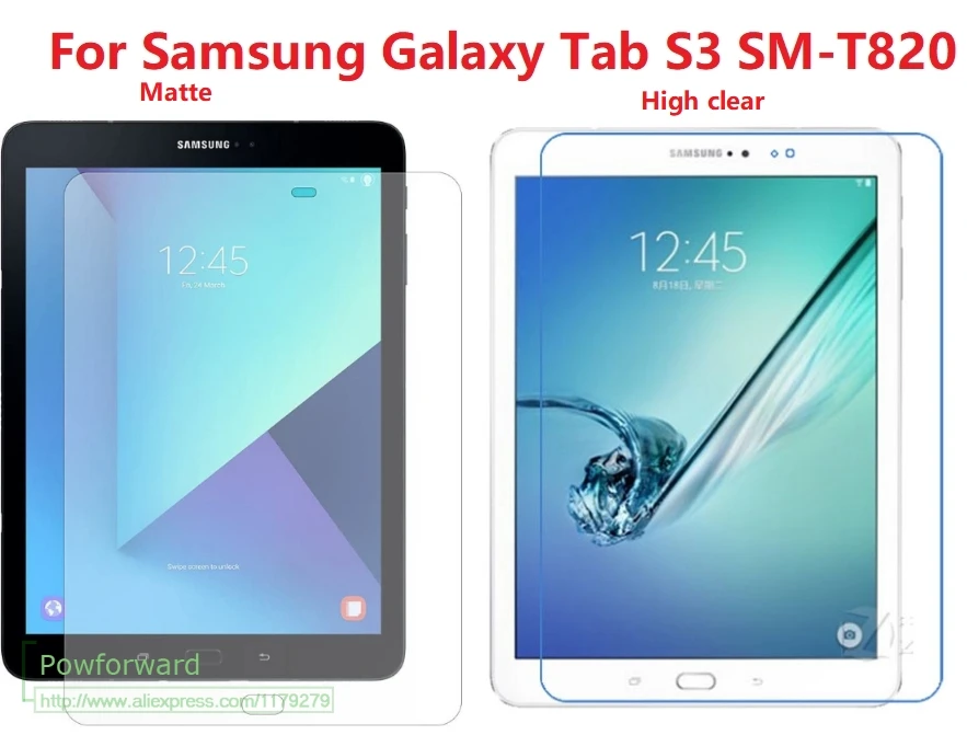 2 шт./лот прозрачная защитная пленка для SAMSUNG Galaxy TAB S3 9 7 T820 T825 T819 | Компьютеры и офис